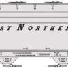 Accurail 2203 HO ACF 2-Bay Covered Hopper Great Northern GN 173852 Kit -Bachmann Zone accurail 2203 ho acf 2 bay covered hopper great northern gn 173852 kit