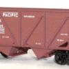 Accurail 27104 HO Scale Wood Side 2 Bay Open Hopper Kit 3 Pack Union Pacific UP - NOS -Bachmann Zone accurail 27104 ho scale wood side 2 bay open hopper kit 3 pack union pacific up nos
