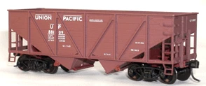 Accurail 27104 HO Scale Wood Side 2 Bay Open Hopper Kit 3 Pack Union Pacific UP - NOS 3 Accurail 27104 HO Scale Wood Side 2 Bay Open Hopper Kit 3 Pack Union Pacific UP - NOS