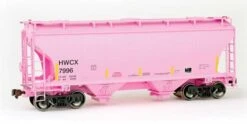 American Limited Models 2033 HO Scale Trinity 3281 2-Bay Covered Hopper Halliburton HWCX 7996