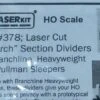 American Model Builders 378 HO Scale Partition Arches For Branchine Heavyweights(4 Pack) -Bachmann Zone american model builders 378 ho scale partition arches for branchine heavyweights 4 pack