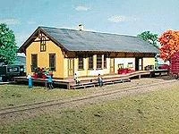 American Model Builders LaserKIT 141 HO Scale Pennsylvania PRR New Freedom Station