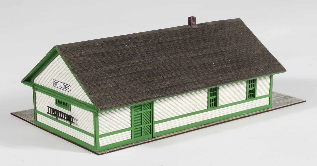 American Model Builders LaserKIT 633 HO Scale Great Northern Standard Depot 4 American Model Builders LaserKIT 633 HO Scale Great Northern Standard Depot - Image 2