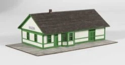 American Model Builders LaserKIT 633 HO Scale Great Northern Standard Depot