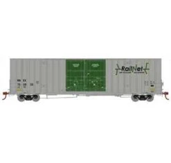 Athearn 75301 HO Scale 60' Gunderson Double Door Hi-Cube Boxcar Railnet RNEX 752033