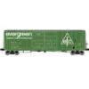 Athearn Genesis G68993 HO Scale 50' PC&F Double Plug Boxcar Evergreen EFCX 3648 -Bachmann Zone athearn genesis g68993 ho scale 50 pc f double plug boxcar evergreen efcx 3648