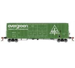 Athearn Genesis G68993 HO Scale 50' PC&F Double Plug Boxcar Evergreen EFCX 3648