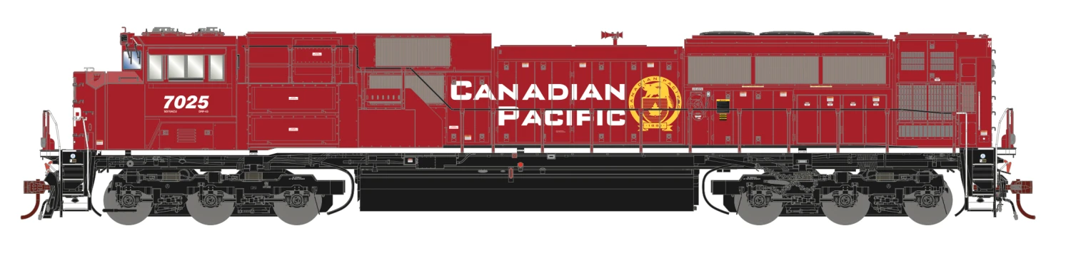 Athearn Genesis G75755 HO Scale SD70ACu Canadian Pacific CP 7025 3 Athearn Genesis G75755 HO Scale SD70ACu Canadian Pacific CP 7025