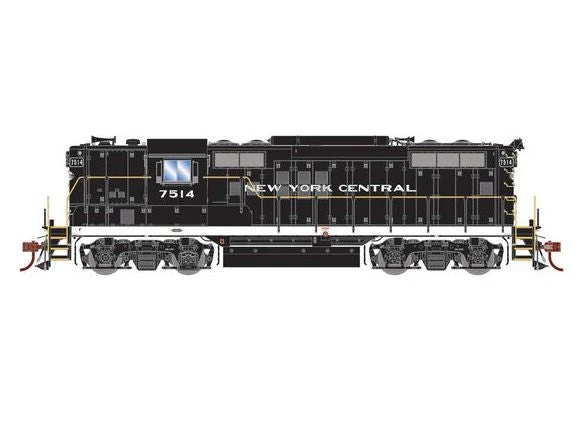 Athearn Genesis G82732 HO Scale EMD GP9 New York Central NYC 7514 DC 3 Athearn Genesis G82732 HO Scale EMD GP9 New York Central NYC 7514 DC