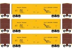 Athearn HO 76131 50' Youngstown Plug Door Boxcar Penn Central PC 3 Pack -Bachmann Zone athearn ho 76131 50 youngstown plug door boxcar penn central pc 3 pack a