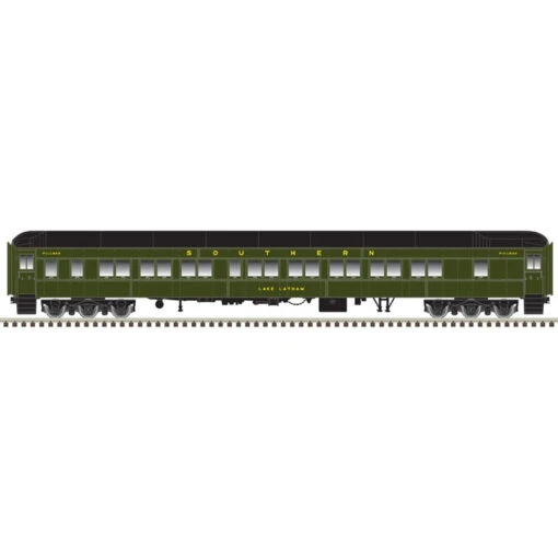 Atlas 20006412 HO Scale PS 10-1-2 Sleeper Southern "Lake Moreau" -Bachmann Zone atlas 20006412 ho scale ps 10 1 2 sleeper southern lake moreau