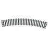 Atlas 831 HO Scale Code 100 Track 15" Radius Curve (6 Pack) -Bachmann Zone atlas 831 ho scale code 100 track 15 radius curve 6 pack