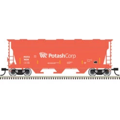 Atlas Trainman 20006512 HO Scale ACF 3560 Covered Hopper Potash Corp POTX 1624