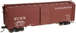 Atlas Trainman 21000032 HO Scale 40' 1937 AAR Boxcar Kit Lackawanna DL&W 49194 - NOS