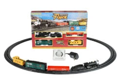 Bachmann 00692 HO Scale UnionPacific Flyer Steam Starter Train Set -Bachmann Zone bachmann 00692 ho scale unionpacific flyer steam starter train set 3