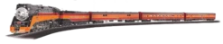 Bachmann 00776 HO Scale Daylight Special Southern Pacific Passgener Train Set