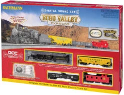 Bachmann 00825 HO Scale Echo Valley Model Train Set With DCC And Sound