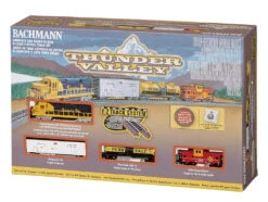 Bachmann 24013 N Scale Thunder Valley Santa Fe Model Train Set