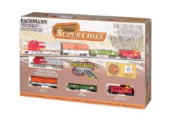 Bachmann 24021 N Scale Super Chief Train Set