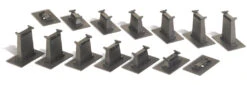 Bachmann 44471 HO Scale E-Z Track Graduated Pier Set (14)