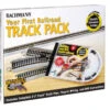 Bachmann 44596 HO Scale E-Z Track World's Greatest Hobby Track Pack -Bachmann Zone bachmann 44596 ho scale e z track worlds greatest hobby track pack