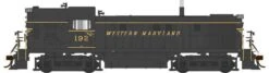 Bowser 25461 HO Scale ALCo RS-3 Hammerhead Diesel Western Maryland WM 192 DCC & Sound
