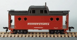 Bowser 54024 HO Scale N5c Caboose Kit Pennsylvania PRR No #s - NOS