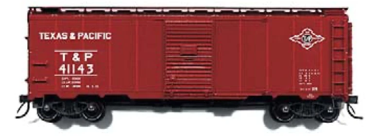 Branchline Trains 8042 HO Scale 40' AAR Boxcar Kit Texas & Pacific T&P 40373 - NOS 3 Branchline Trains 8042 HO Scale 40' AAR Boxcar Kit Texas & Pacific T&P 40373 - NOS