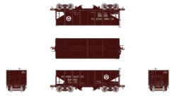 Fox Valley Models 15026 HO Scale USRA 55-Ton 2-Bay Open Hopper Pennsylvania PRR 220057 -Bachmann Zone fox valley models 15026 ho scale usra 55 ton 2 bay open hopper pennsylvania prr 220057 3