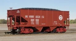 Fox Valley Models 15030 HO Scale USRA 55-Ton 2-Bay Open Hopper Pennsylvania PRR 220265