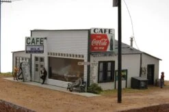 JL Innovation 681 HO Scale Rockfish Cafe With Interior