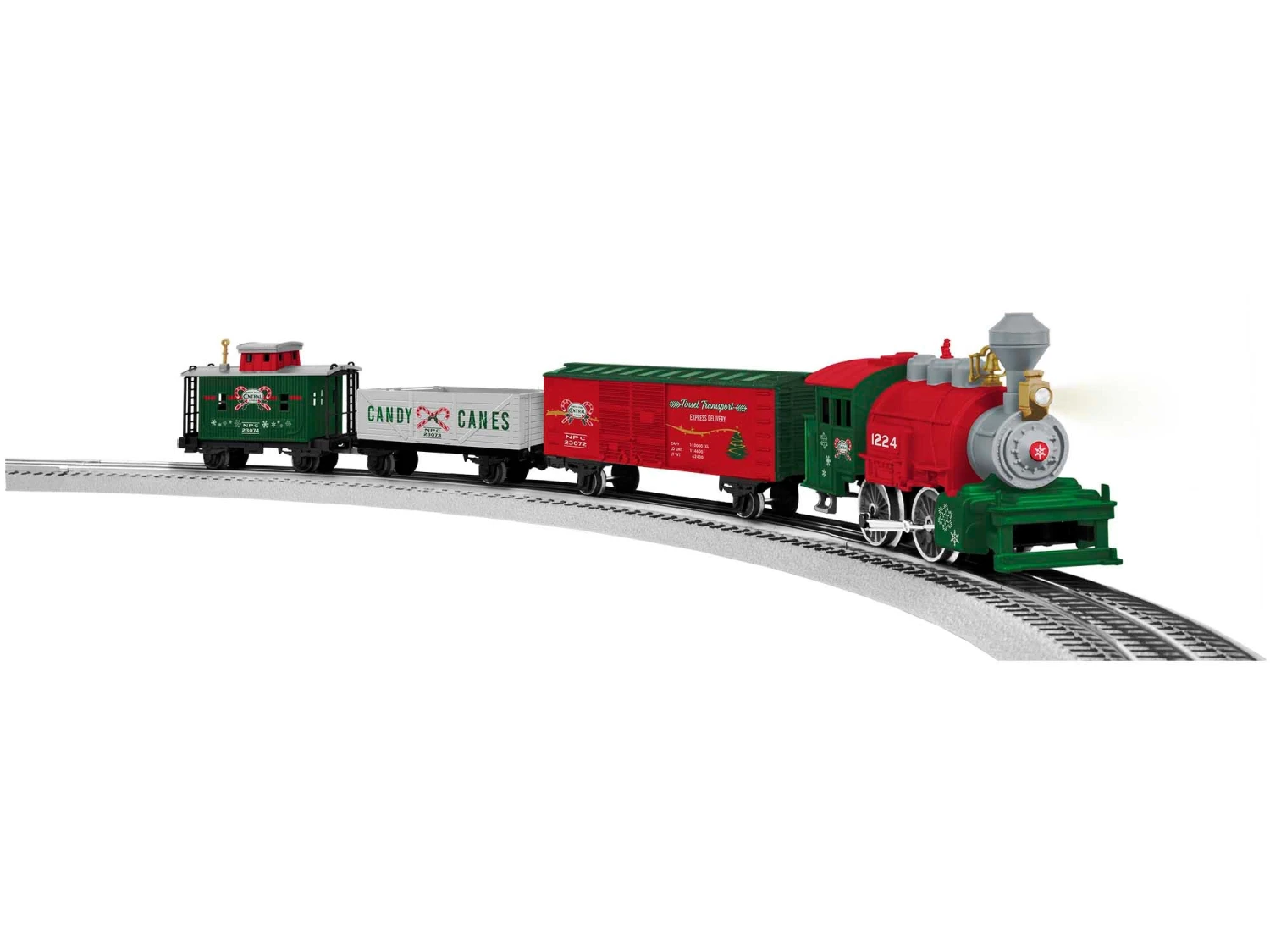 Lionel 2023070 O Gauge Lionel Junction Christmas Train Set 3 Lionel 2023070 O Gauge Lionel Junction Christmas Train Set
