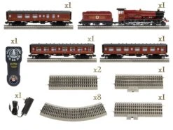 Lionel 2123140 O Gauge LionChief Hogwarts Express Bluetooth 5.0 With Dementors Coach Train Set -Bachmann Zone lionel 21231410 o gauge lionchief hogwarts express model train set w bluetooth 5 0 5