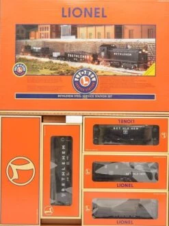 Lionel 6-21758 O Gauge Bethlehem Steel Service Station Set -Bachmann Zone lionel 6 21758 o gauge bethlehem steel service station set 3