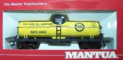 Mantua 732-304 HO Scale 35' Tank Car Pure Oil POTX 2023 - NOS