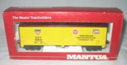 Mantua 739-182 HO Scale 40' Woel Reefer MP/Wabash ART 29039 - NOS