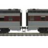 MTH 81-60014 HO Scale Smooth Side 2 Car Parlor Passenger Set Erie Lackawanna - USED 2 MTH 81-60014 HO Scale Smooth Side 2 Car Parlor Passenger Set Erie Lackawanna - USED -Bachmann Zone mth 81 60014 ho scale smooth side 2 car parlor passenger set erie lackawanna used