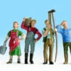 Noch 15614 HO Scale Figures Grape Growers Winery Workers -Bachmann Zone noch 15614 ho scale figures grape growers winery workers