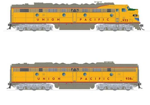 Rapido 028541 HO Scale EMD E8A + E8B Union Pacific UP 940 941B With DCC And LokSound 3 Rapido 028541 HO Scale EMD E8A + E8B Union Pacific UP 940 941B With DCC And LokSound