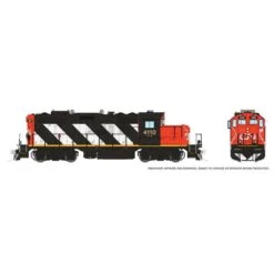 Rapido 041008 HO Scale GP9rm Canadian National "Stripes" CN 4110 -Bachmann Zone rapido 041008 ho scale gp9rm canadian national stripes cn 4110 2