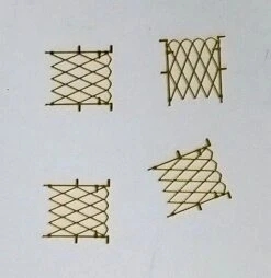 Rapido 102098 HO Scale Passenger Car End Gates 4 Pack