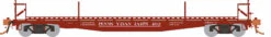 Rapido Trains 138007A HO Scale F30D 50' Flatcar "As Delivered TOFC" Pennsylvania PRR # Varies