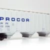 Rapido Trains 157003A HO Scale Procor 5820 Covered Hopper "Union Carbide" UNPX #'s Vary -Bachmann Zone rapido trains 157003a ho scale procor 5820 covered hopper union carbide unpx s vary