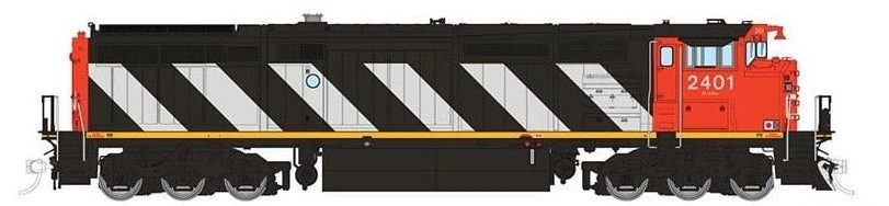 Rapido Trains 24504 HO Scale GE Dash 8-40CM Canadian National "Stripes" CN 2420 DCC Sound 3 Rapido Trains 24504 HO Scale GE Dash 8-40CM Canadian National "Stripes" CN 2420 DCC Sound