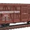 Red Caboose RR-39010 HO Scale S-40-5 Stock Car Northwestern Pacific -Bachmann Zone red caboose rr 39010ho scale s 40 5 stock car northwestern pacific