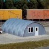 Rix Products 410 HO Scale Quonset Hut Kit -Bachmann Zone rix products 410 ho scale quonset hut kit