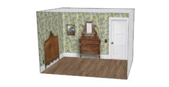 Roomettes 06-713-01 HO Scale Carlson's House Interior Kit (Fits Atlas 713) -Bachmann Zone roomettes 06 713 01 ho scale carlson s house interior kit fits atlas 713 4