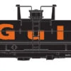 Roundhouse 1106 HO Scale Chemical Tank Car Gulf GATX 64547 -Bachmann Zone roundhouse 1106 ho scale chemical tank car gulf gatx 64547