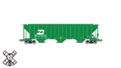ScaleTrains 33022 HO Scale Rivet Counter PS-2CD 4785 Covered Hopper Burlington Northern BN 464789