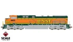 ScaleTrains Rivet 38431 HO Scale GE AC4400CW Diesel "Heritage II" BNSF 5632 LokSound
